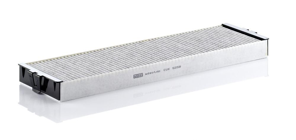 MANN-FILTER CUK 5258 Cabin Air Filter - Pollen Filter with Activated Carbon - for Cars + Transporters