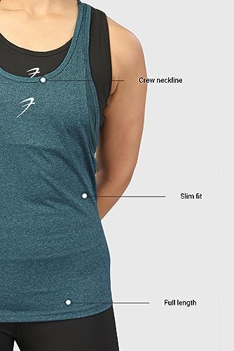 Image of Bold Melange Women's Comfort Fit Activewear Sports and Gym Tank Top