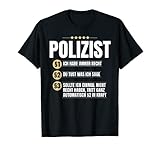 Das lustige Polizist T-Shirt ist ein witziges Geschenk für Kollegen, Mitarbeiter und Angestellte im Büro oder Werkstatt. Auch ein top Geburtstagsgeschenk oder Weihnachtsgeschenk für Vater, Onkel, Sohn, Bruder oder Cousin.