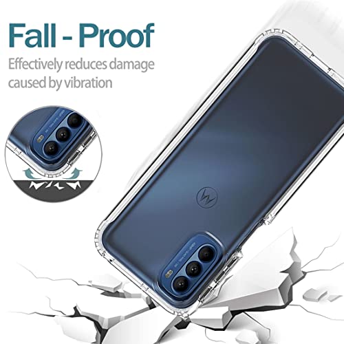 Zoeirc Case For Moto G31/Moto G41 Case, Xt2167-1 Xt2173-1 Case With Tempered Glass Screen Protector, Soft 360 Full Body Shockproof Hybrid Bumper Crystal Clear Case Cover For Motorola Moto G31 (Clear) #TOP6
