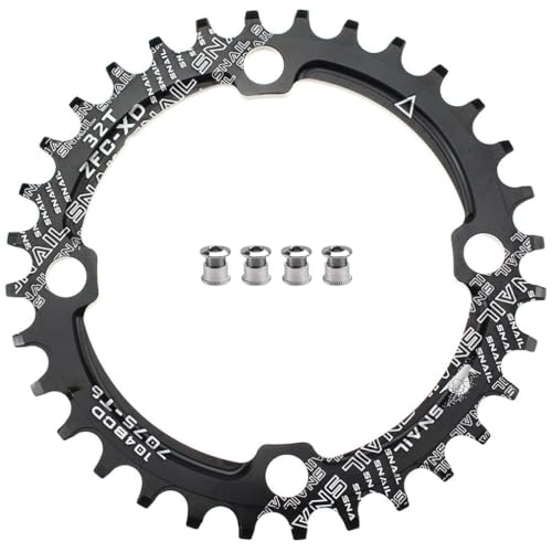 CYSKY 32T Plateau 104 BCD Vélo Plateau Simple avec 9 10 11 Vitesse pour Vélo De Route Vélo De Montagne VTT BMX VTT