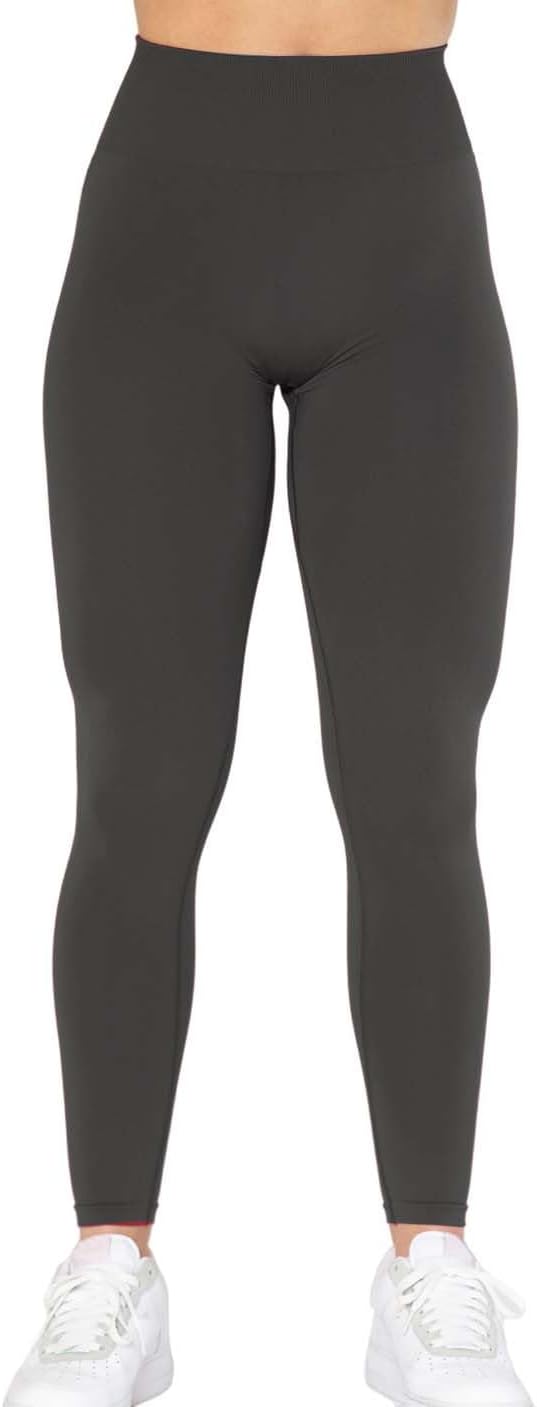 AUROLA Dream Collection Workout Leggings for Women High Waist Seamless Scrunch Athletic Running Gym Fitness Active Pants - Image 3