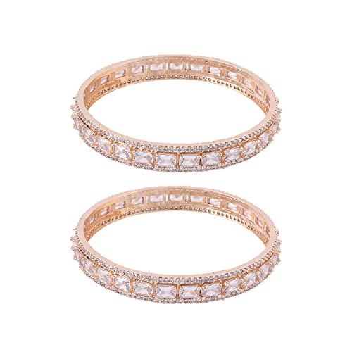 AD Stone Bangles for Women - Ideal Birthday or Anniversary Gift