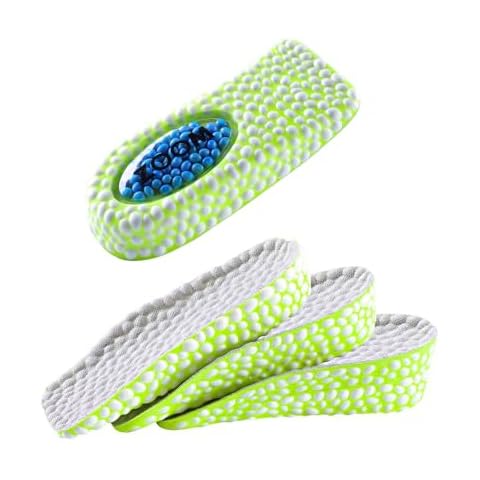Height Increase Insoles Air Cushion Heel Pad, Foot Arch Contour Heel Inserts for Shock Absorption,Orthopedic Heel Lifts for Women & Men 1.5/2.5/3.5cm Cover