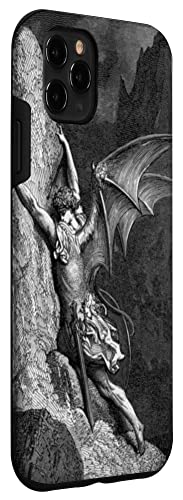 Iphone 11 Pro Max The Fall Of Lucifer By Gustave Dore Case #TOP2