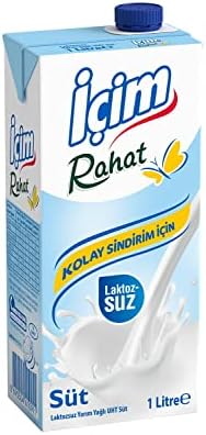 İçim Yarım Yağlı Laktozsuz Süt 1000Ml — Amazon ürün görseli