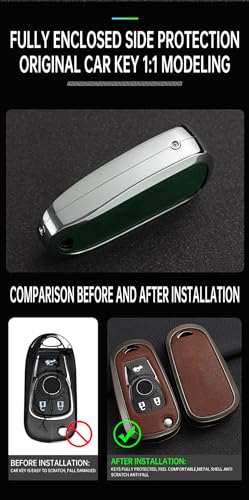 Coque de clé Buick pour protéger vos 3 boutons des rayures - 5