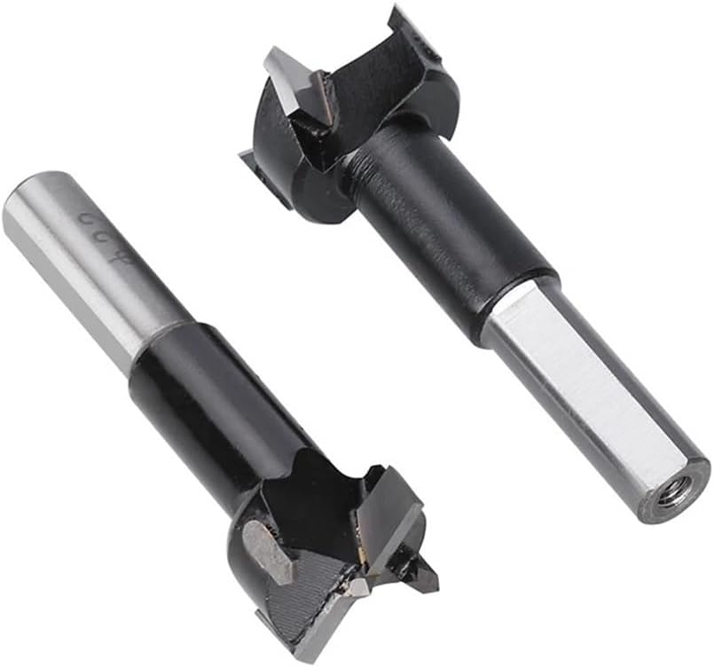4 Flutes Forstner Drill Bit Carbide Wood Router Bit 15/20/35mm Alloy Hole Opener Woodworking Tools(Left,15x70mm)