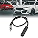 uxcell 14.6 Inch Vehicle Car AM/FM Radio Antenna Adaptor Extension Cable for Ford for Chevy for Honda for Toyota for Nissan for BMW