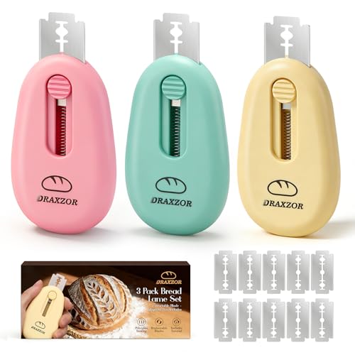 DRAXZOR 3-Pack Bread Lame Set