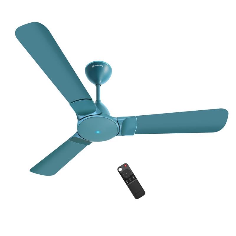 atomberg Erica Nuvo 1200mm BLDC Ceiling Fan in Aegean Blue