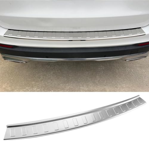 Rear Bumper Protector for Mercedes Benz GLC Class X253 GLC300 GLC43 2015-2022 Rear Bumper Guard - Matte Silver