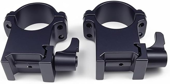 Tacgle New 25.4mm Quick Release Steel Optic Sight Mounting High Medium Low Profile Picatinny Scope Rings 1 inch