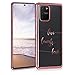 Produktbild kwmobile Hülle kompatibel mit Samsung Galaxy S10 Lite - Handyhülle - Handy Case Live Laugh Love Rosegold Rosegold Transparent