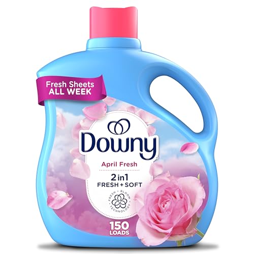 Image of Downy Fabric Softener Liquid, April Fresh Scent, 111 fl oz, 150 Loads