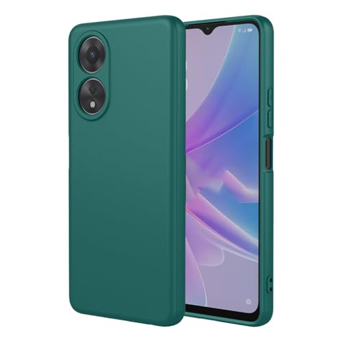 SEAHAI Case for OPPO A98 5G, Ultra Thin Silky-Soft Touch Liquid Silicone Phone Cover with Shockproof Airbag Design