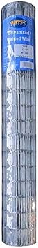 Galvanized Welded Wire Mesh Garden Economy Fence 48 Inch x 50 Foot-3 Inch x 2 Inch 16GA