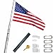 Ezpole Flagpoles, Liberty Flagpole Kit, Telescoping Flagpole 21-Feet