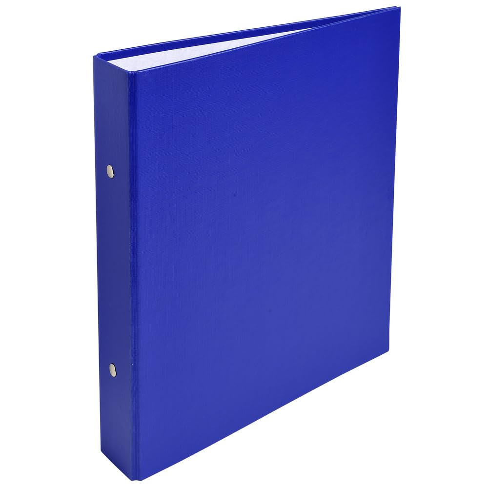 Exacompta 51072E 20er Pack Kunststoff-Ringbuch 2-O-Ring-Mechanik DIN A5 Füllhöhe 30 mm blau Kalender Organizer Ring-Ordner Hefter Plastikordner ideal für Büro und Schule