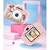 【ChopEase】子供向けデジカメ 前後 4800 万画素 2.0 インチ IPS 画面 耐衝撃軽量 デュアルレンズ自撮り/タイマー撮影 多機能（音楽/ゲーム/知育） キャラデザイン（猫/うさぎ） 誕生日/子供の日/お正月プレゼント (07,128GBのメモリカード) #5