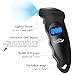 JUSTTOP Digital Tire Pressure Gauge, 150PSI 4 Setting for Cars, Trucks and Bicycles, Backlit LCD and Anti-Skid Grip for Easy and Accurate Reading(Black)
