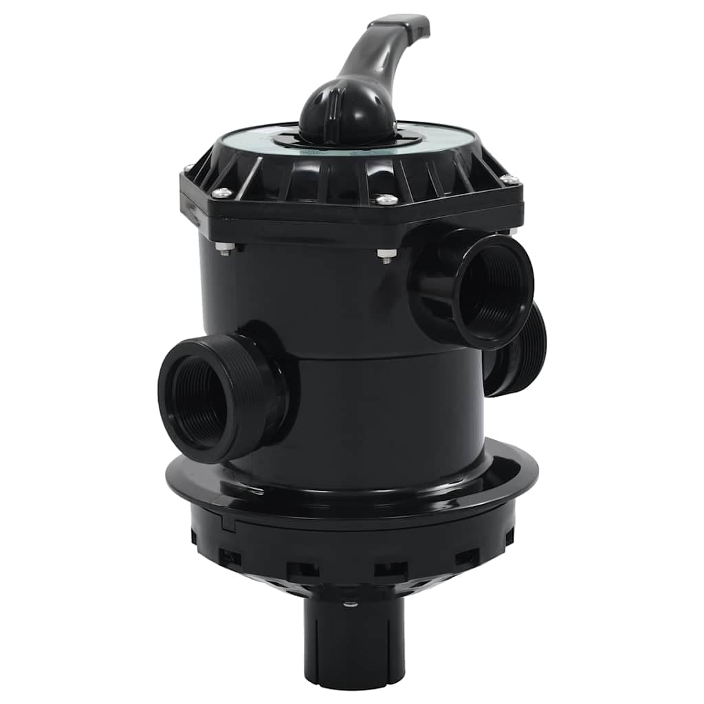 Genérico Valvula multipuerto para Filtro de Arena ABS 1,5" 6 vías,Bricolaje,Fontanería,Accesorios de fontanería,Válvulas de fontanería,91731