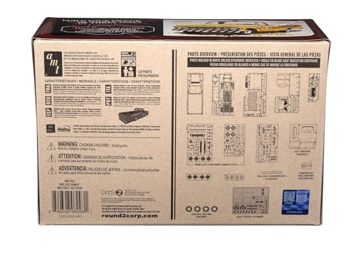 AMT 1963 Ford F-100 Four Sixes Ranch Pickup Kit de Modelo a Escala 1:25 miniatura 4