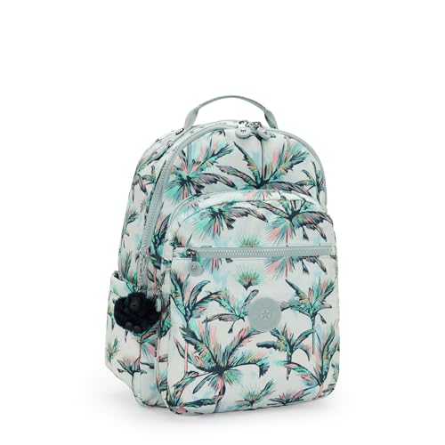 Image of Kipling Women's Seoul Prt 15 inch Laptop Backpack, Durable, Roomy with Padded Shoulder Straps, Built-In Protective Sleeve