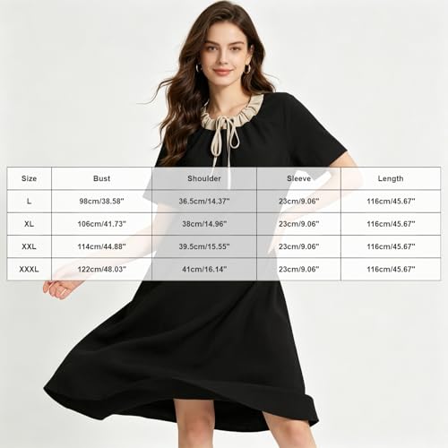 Robe été femme courte fluide en patchwork et franges avec poches - 6