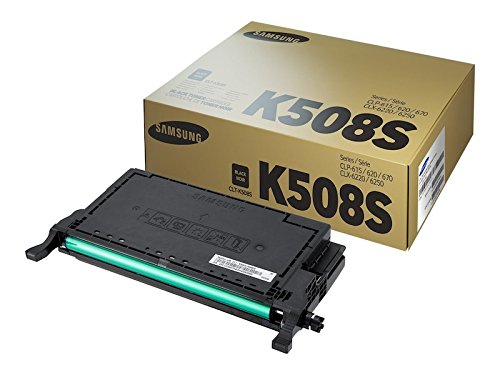 Samsung CLT-K508S Toner Cartridge Black for CLP-620ND, 670ND; CLX-6220FXm, 6250FX