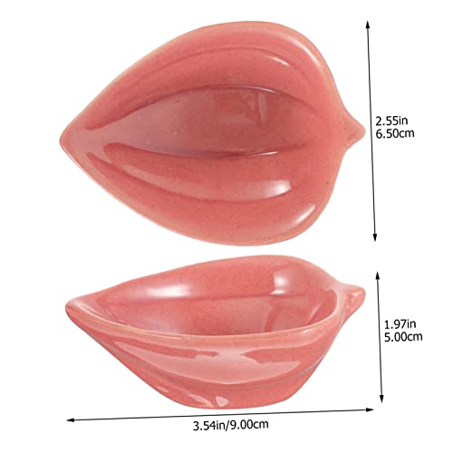 2 piezas cuencos de cerámica para mezcla de mascarillas faciales miniatura 2