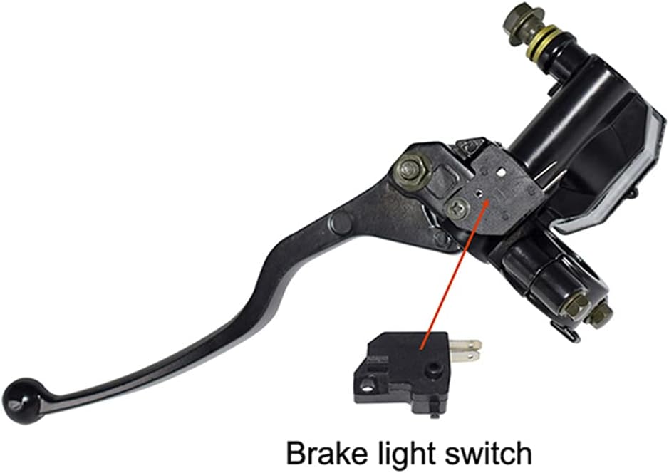 7/8" Motorcycle Brake Clutch Master Cylinder Reservoir levers Compatible with Suzuki DR200 GN250 GN125 GS125 DRZ GS RG Universal