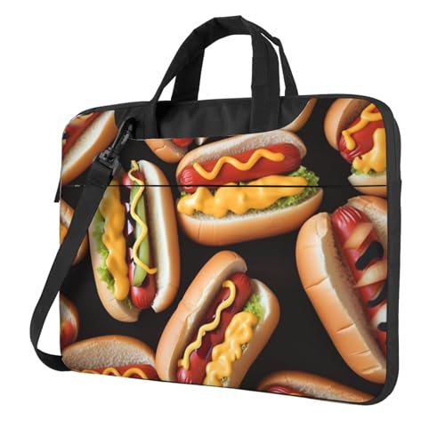 Fun Food Hot Dogs Maletín para Laptop 14 pulgadas miniatura 1