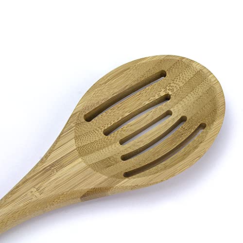 Totally Bamboo Slotted Spoon Bamboo Cooking Utensil #TOP2