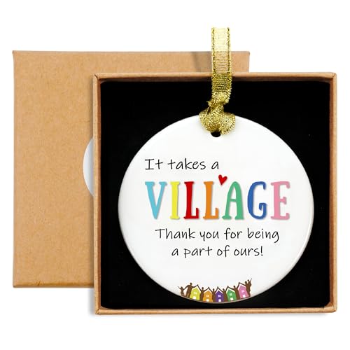 DAYANEY Teacher Appreciation Gifts, Thank You Teacher Ornament Nurses Week