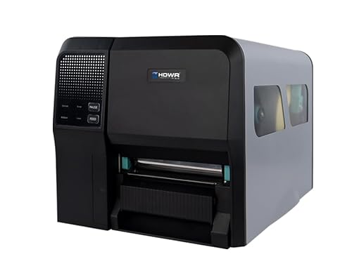 HDWR OPrint-IA200WN Etikettendrucker, groß, Thermisch und Thermisch, 203 DPI, Geschwindigkeit 203 mm/s, USB, LAN, WLAN, ideal für Lager und Vertriebszentren