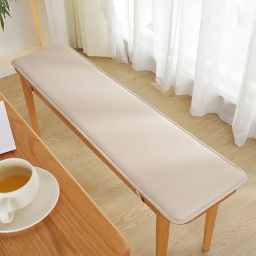 Cuscino antiscivolo per panchina per interni ed esterni, per mobili a 2/3 posti, perfetto per finestre a bovindo, giardino, patio, altalene e portici, comodo e durevole