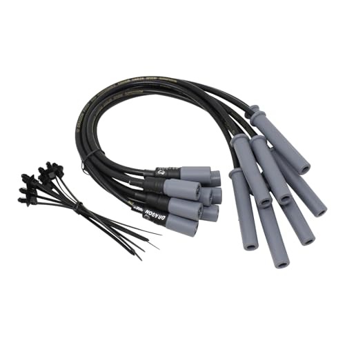 DRAGON FIRE PERFORMANCE Ignition Coils IRIDIUM Spark Plugs 150ohm 10mm Spark Plug Wires Compatible with 2010-2017 F-150 SVT Raptor F-250 Super Duty F-350 Super Duty 6.2L V8 OEM Fit Kit-1592 by AIP Electronics - Used condition - Image 3