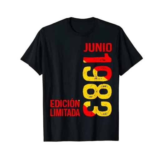 Junio 1983 40 Años Cumpleaños Hombre Regalo Camiseta