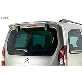 Estilo: Vehicle Specific RDX Racedesign Alerón de techo compatible con Citroën Berlingo/Peugeot Partner/Rifter/Opel Combo/Toyota ProAce City & ProAce Verso 2018- (PU)