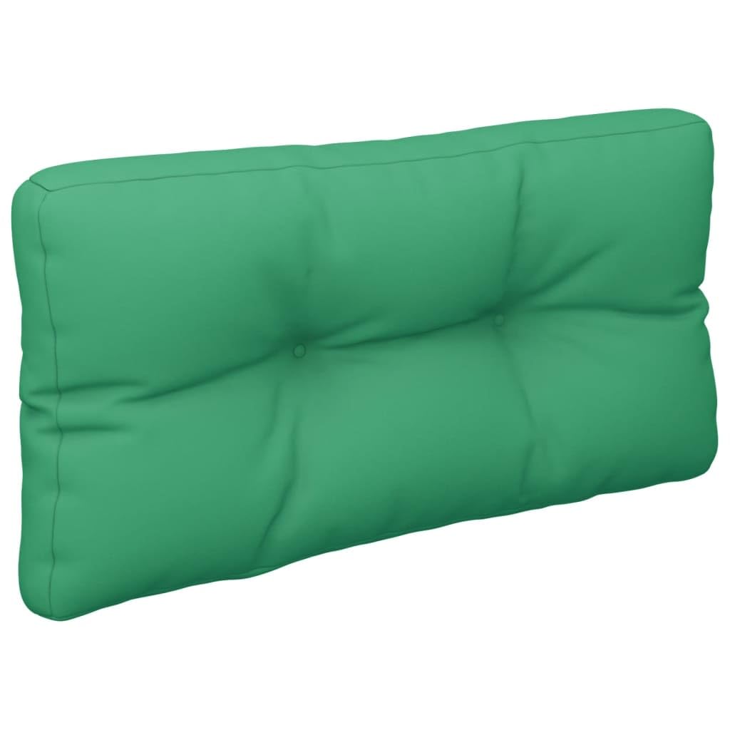 Coussin de Palette Vert 80x40x12 cm, Coussin pour Canapé de Jardin et Banquette Extérieure, Rembourrage Moelleux en Polyester pour Mobilier de Terrasse et Salon