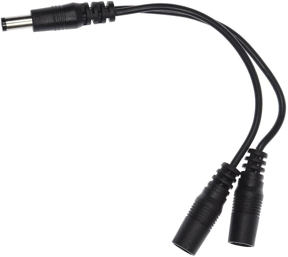 Cable 2.1mm Output Splitter Adaptor Male-Female/Female