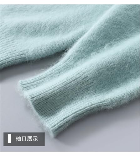 Men's Cashmere Sweater Half Height Neck Pullovers Knit Sweater and Winter Long Sleeve Jumpers Top3