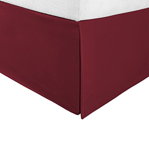 Elevate Your Bedroom with a Superior Infinity Luxury Soft 100% Brushed Microfiber Tailored Bed Skirt