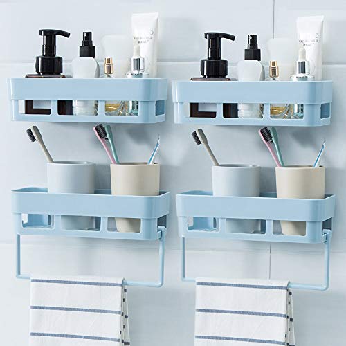 Zahnbürste balkonfrei stanzen lagerregal schlafsaal Rack Wand hängen Wand handtuchhalter lagerung Zahn mit Wand nordisch blau