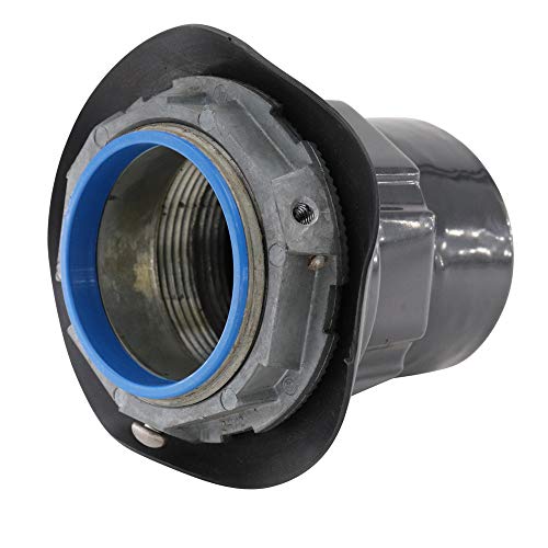 Thomas & Betts STG7-G Ocal PVC Coated Zinc Grounded Hub Connector, 2-1/2