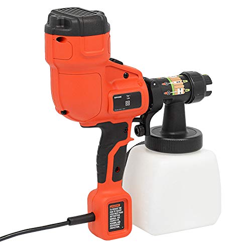 Black Decker Pistola de Pintura Elétrica HVLP, Ideal para Pintura e Pulverização, Modelo BDPH200B, 1
