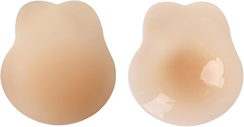 Sujetador adhesivo de silicona, invisible, sin tirantes, espalda descubierta, brasier con realce reutilizable, para pezones, para mujeres, color