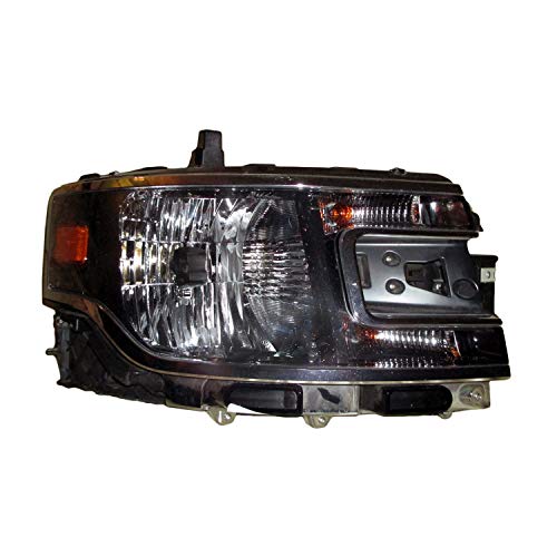 2013-2019 Ford Flex Passenger Side Halogen Headlight Assembly; Without Logo Partslink FO2503312
