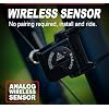 CATEYE Velo Wireless Bike Computer Analog Wireless Cyclocomputer, Speedometer & Odometer, Calorie Tracking, Zip-Tie Mount, Auto Start/Stop, Programmable Odometer, Easy Setup for All Bikes